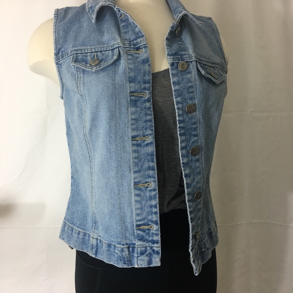 NYJeans NY&Co Jean vest size S
